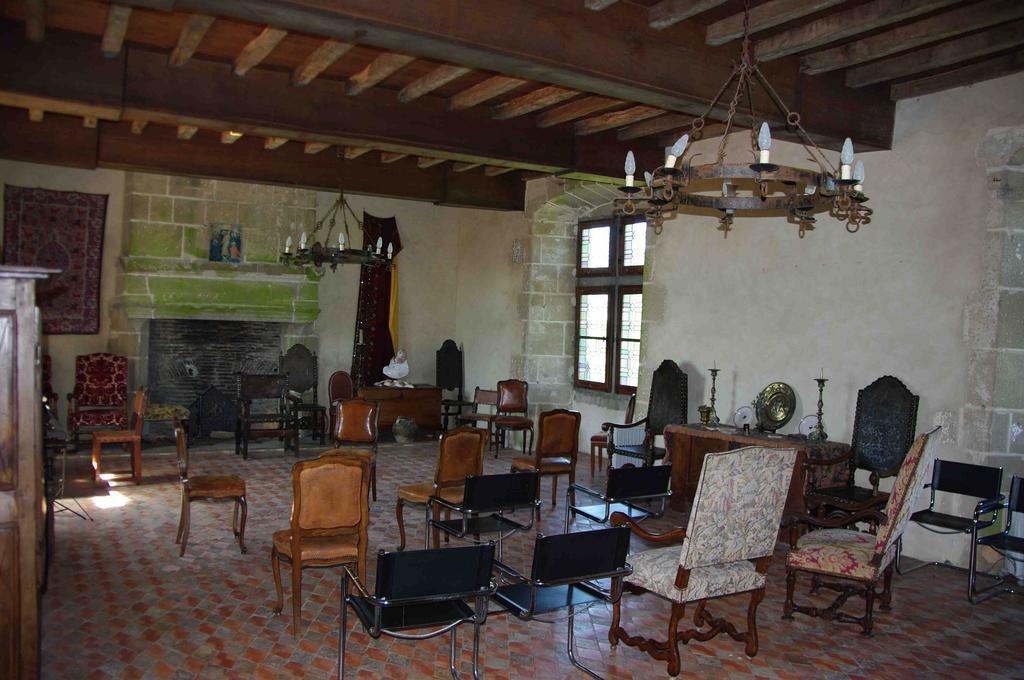 Chateau De Vermette Hotell La Chapelle-Gaudin Rom bilde