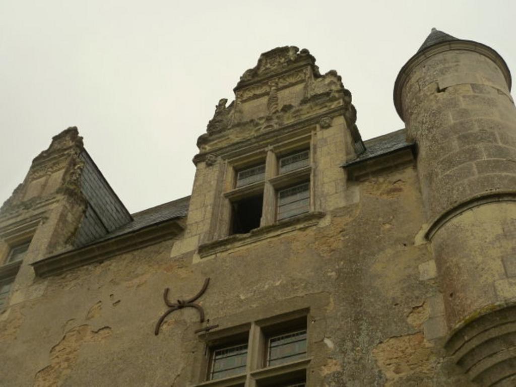 Chateau De Vermette Hotell La Chapelle-Gaudin Rom bilde